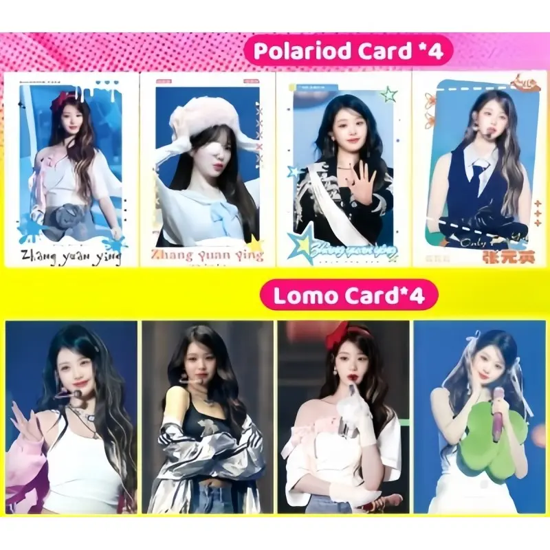 Thẻ Kanji (G)I-DLE YUQI IVE, Thẻ Lomo Trong Suốt Laser Hologram, KARINA GISELLE WINTER NINGNING ID Photocard, Bao Thư Tay Áo, Bưu Thiếp Kpop, Thẻ Ảnh WONYOUNG, Dành Cho Người Hâm Mộ Kpop 7