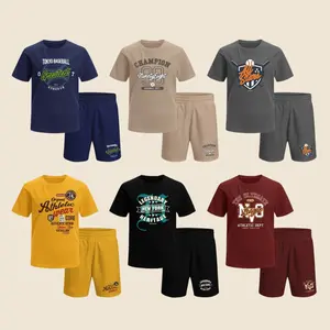 10-16th Setelan Kaos Piyama Pendek  Celana abg Remaja Baseball Novaga