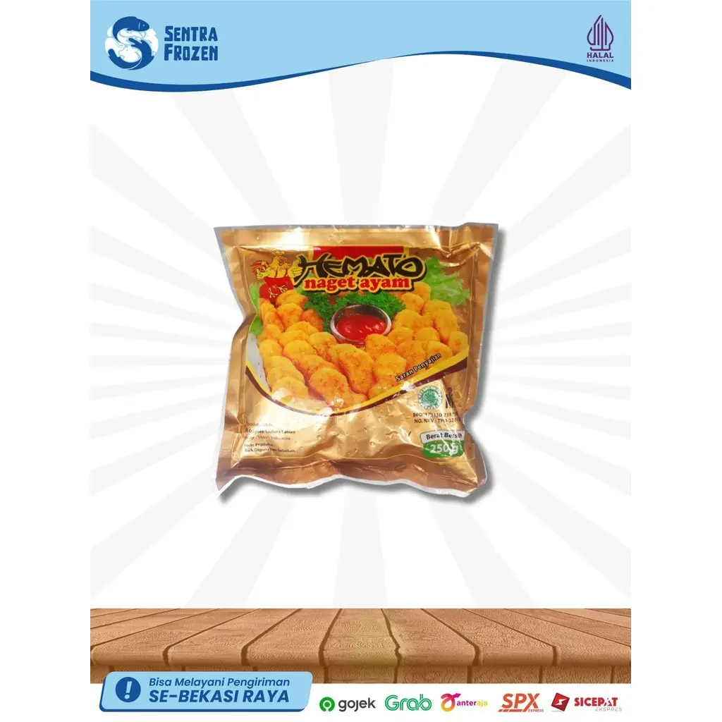 HEMATO NUGGET GOLD 250GR ( 20 )