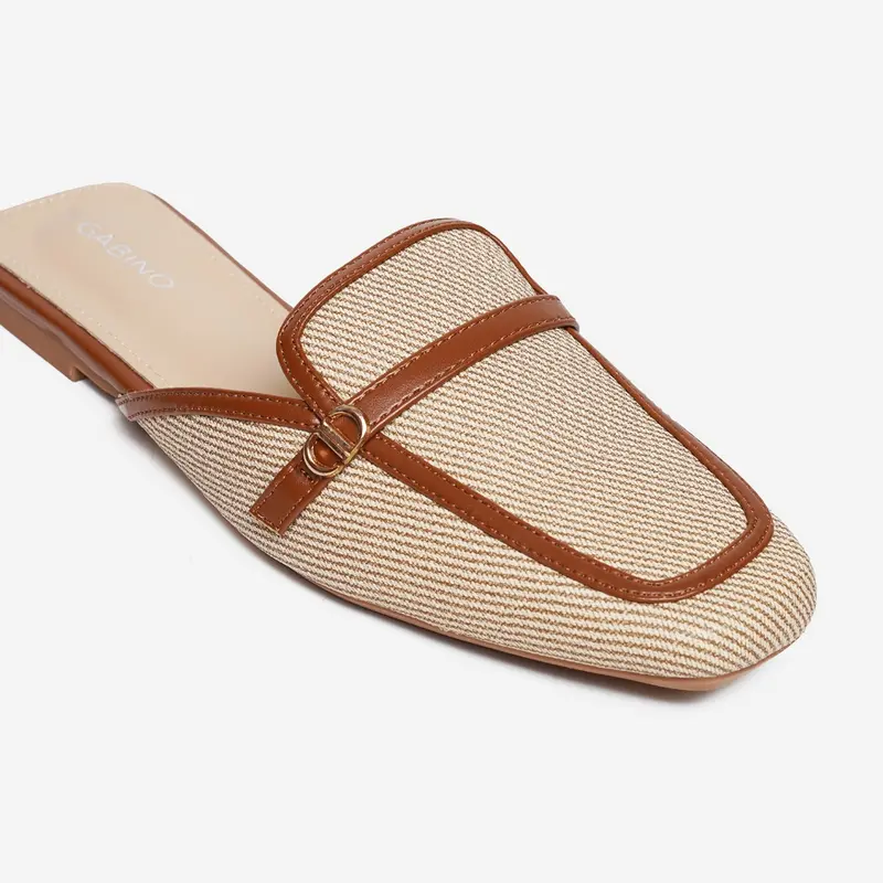 Gabino Sepatu Wanita Mules Flat Casual Grace - O1AB4003 7