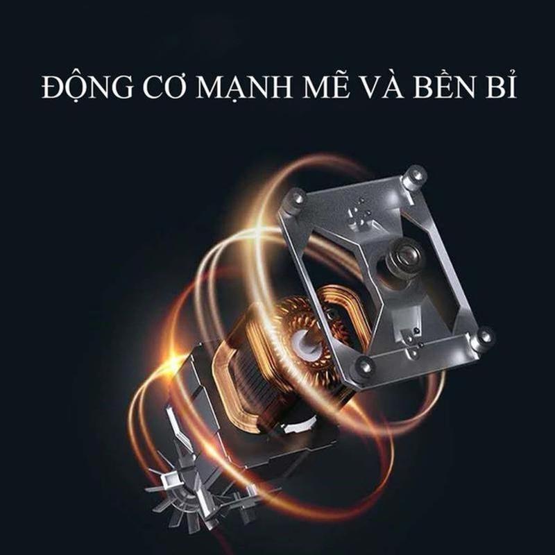 [Hàng Đức] Máy xay sinh tố công nghiệp SILVER CREST 5500W bản cao cấp 2 cối, máy xay công nghiệp Đức có 8 luoi dao bằng thép không gỉ, máy say sinh tố mô tơ làm bằng đồng , có thể xay đá, rau má, xay thịt, xay hạt cứng 4