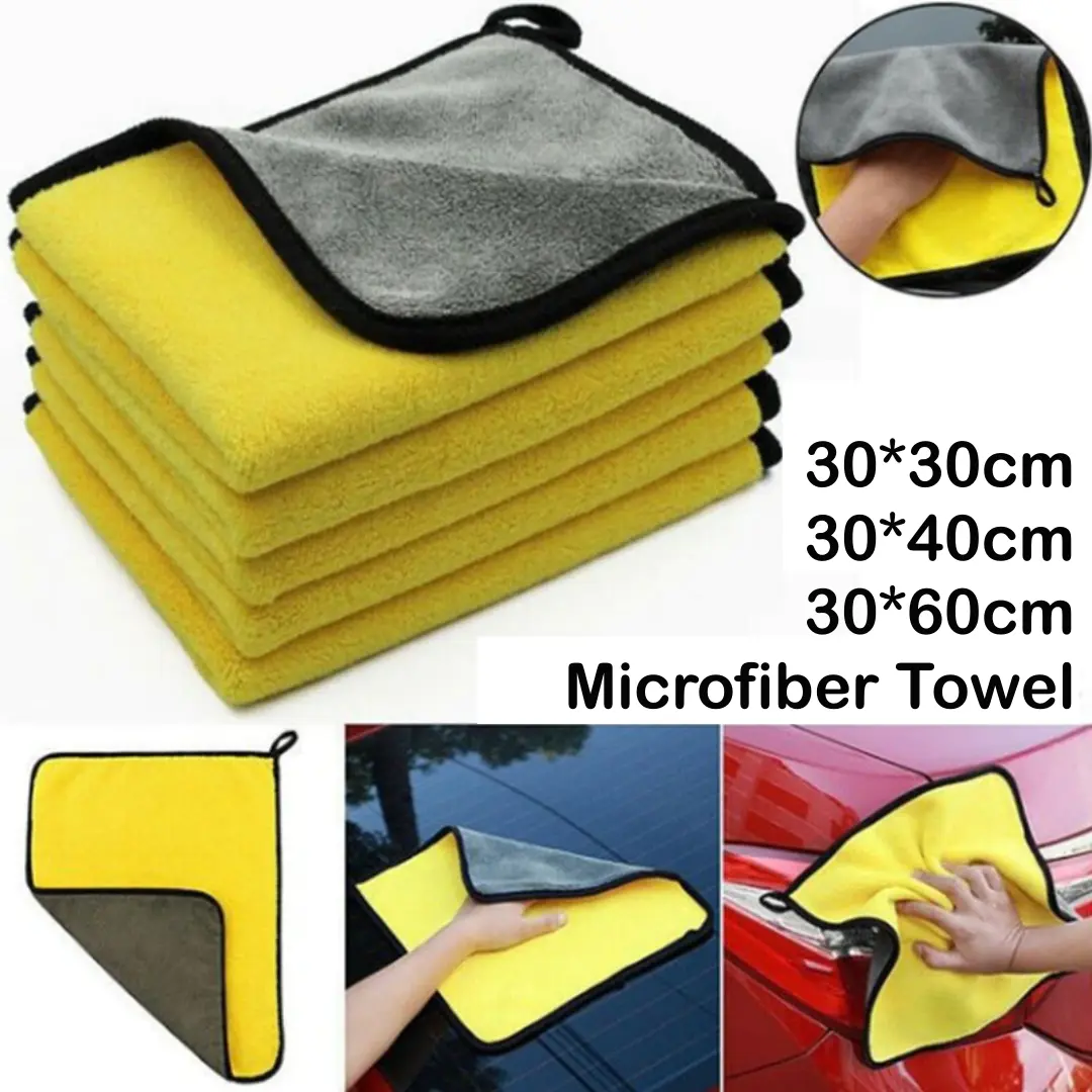 PROSTORE Microfiber Towel for Car Wash Cleaning Wax Polishing Towel Kitchen Kain Basuh kereta Automotive