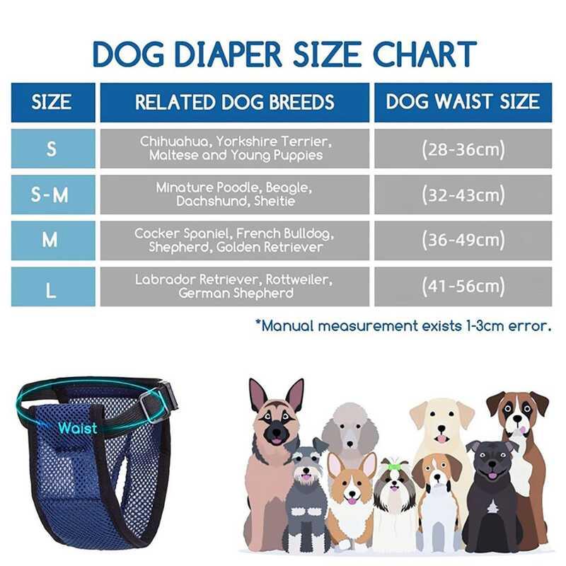 Sizes Washable with 3 Replaceable Diaper for Female Mesh Hole Design Accessories Diapers Pet Panties Dog Underwear 5