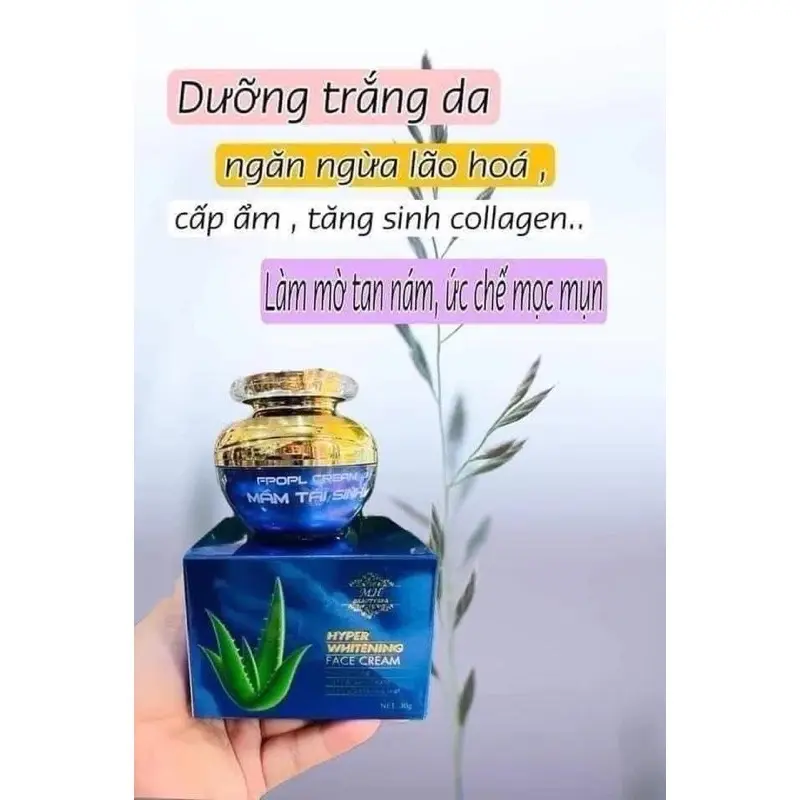 Kem mầm tái sinh dưỡng trắng da HYPER WHITENING FACE CREAM  CHÍNH HÃNG  Dưỡng da trắng, Dưỡng ẩm da, Chống nắng