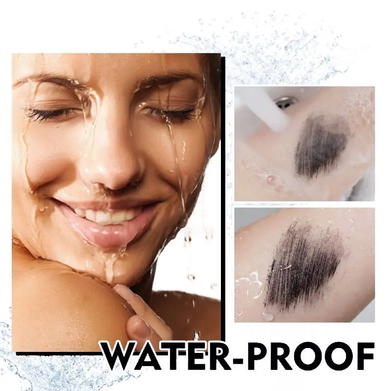 Bộ trang điểm mắt, 3 miếng, mascara không thấm nước, bút kẻ mắt dạng lỏng màu đen, dụng cụ uốn mi, mỹ phẩm trường học, trang điểm tự nhiên, bộ hoàn chỉnh  Nữ   Women  Cosmetic 6