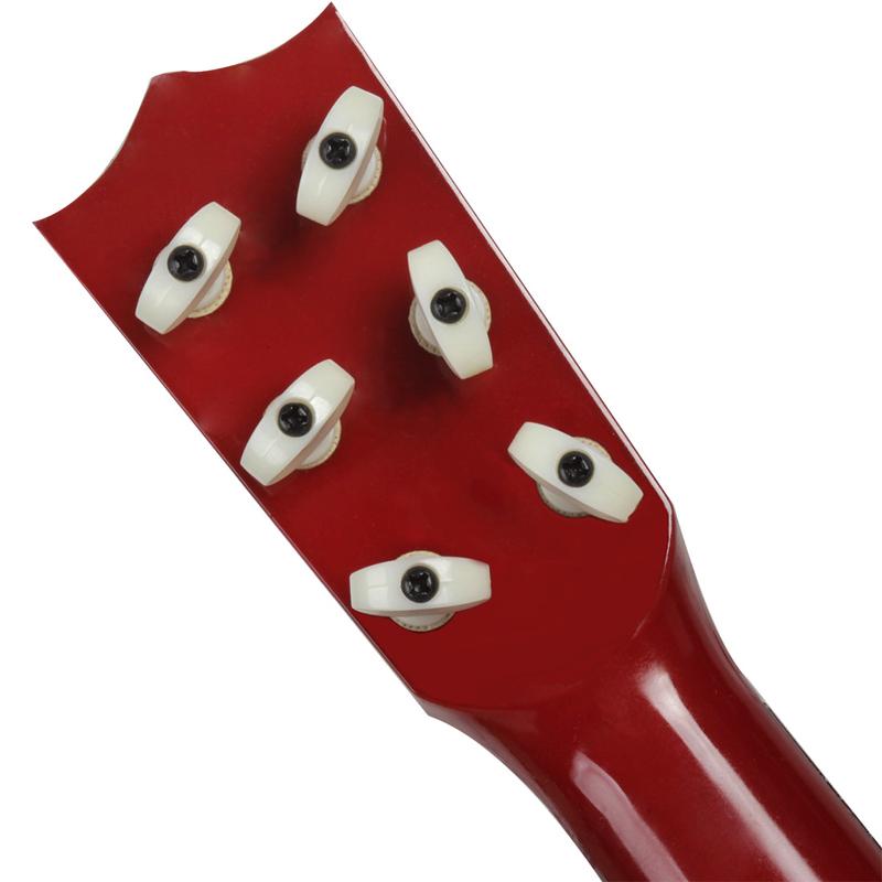 Product Introduction of Cross-border Hot-selling Colorful Basswood 21inch Small Guitars Children's Toys Playable Wooden Guitars Wholesale Starting from 20pcs Guitar 5