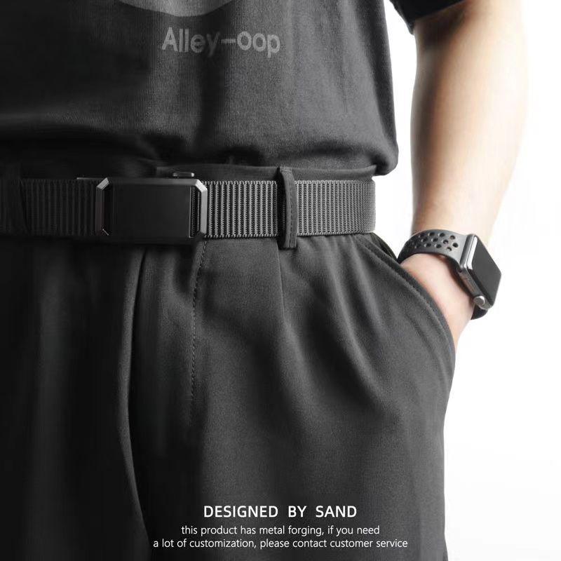Product Introduction of Men's Belt Outdoor  Belt Multi Functional Automatic Metal Buckle Nylon Belt High Quality Canvas Belt ﻿ 19