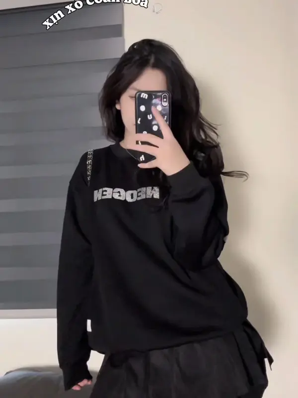 Áo sweater nỉ lông cáo unisex local brand Neogen ST01 form rộng dành dài tay dành cho nam nữ phong cách cá tính 4