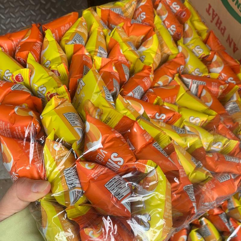 Bịch 60 gói snack cá viên chiên hadilao thơm ngon Ăn Vặt Food Cay Thức Ăn Bim Bim