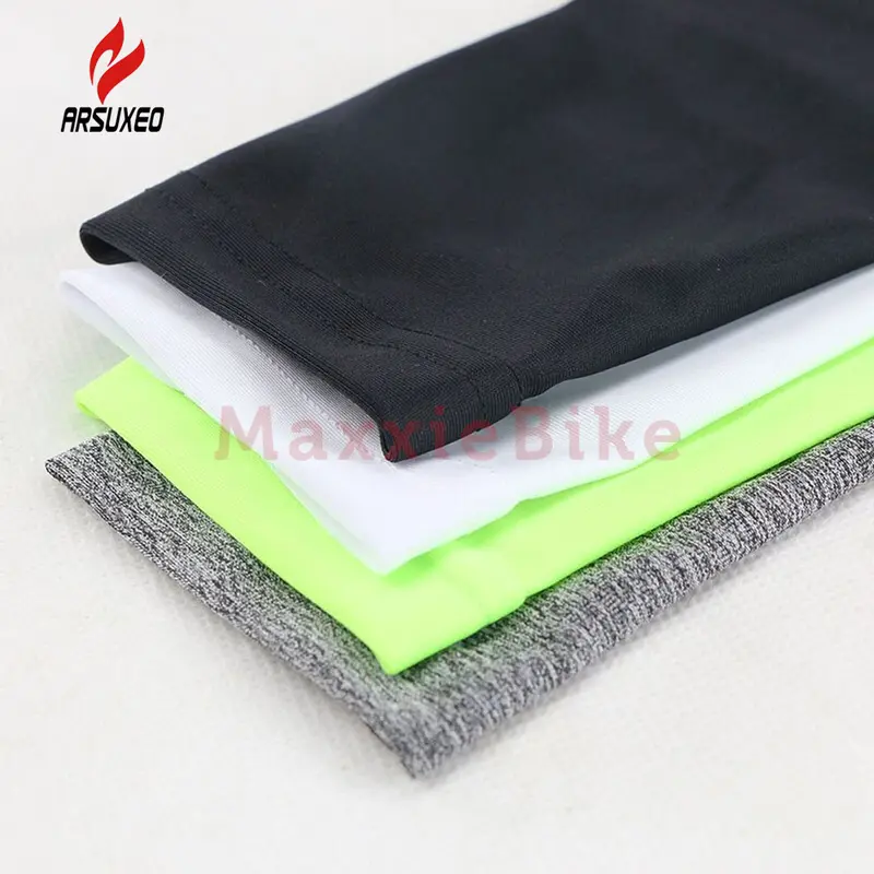 ARSUXEO Manset Kaki Sepeda Leg Sleeve Warmer Sun Screen Legging Cycling Outdoor Sports TT01 6