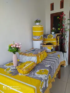 Kitchenset Sarung Tutup Galon Taplak Meja Kain Katun