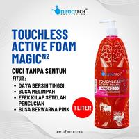 Gambar TOUCHLESS ACTIVE FOAM MAGIC 1L - nanoTECH PROTECTION - SHAMPOO CUCI TANPA SENTUH BUSA BERWARNA PINK - EFEK KILAP DAYA BERSIH TINGGI - CAR WASH AND WAX SHAMPO CUCI SALJU MOBIL MOTOR dari nanoTECH PROTECTION Kab. Sukoharjo 1 Tokopedia