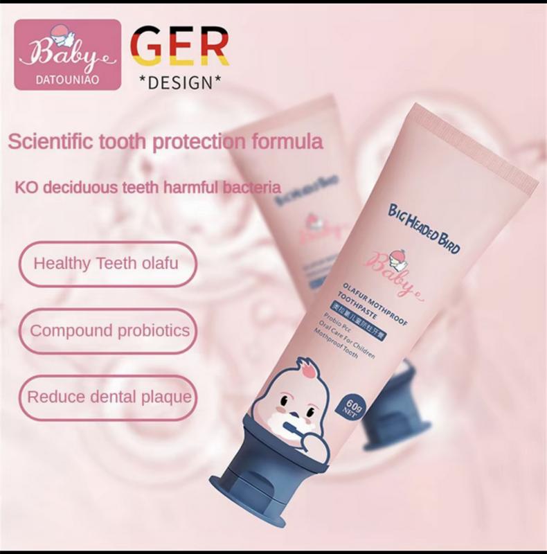 Buy 1 toothpaste get 1 toothbrush for free | Toothpaste & Toothbrush Set-Orafluor children's toothpaste for infants and young children, low fluoride, anti-caries and anti-tooth decay,Ages 1-12 3