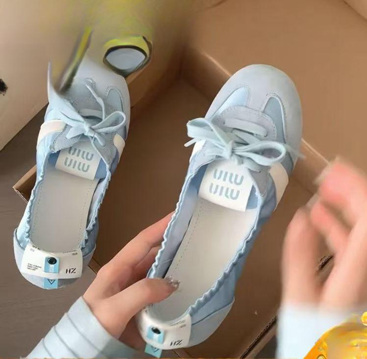 Product Introduction of 2025 Summer New French Ballet Training Shoes for Women 2
