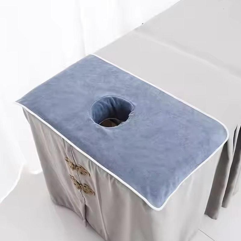 Product Introduction of Ga Trải Giường Spa, Chất Liệu Cotton Mềm Mại, Có Lỗ Cạnh Giường Thẩm Mỹ Viện, Ga Trải Giường Mát Xa, Thích Hợp Cho Bàn Đầu Giường, X2K3 48