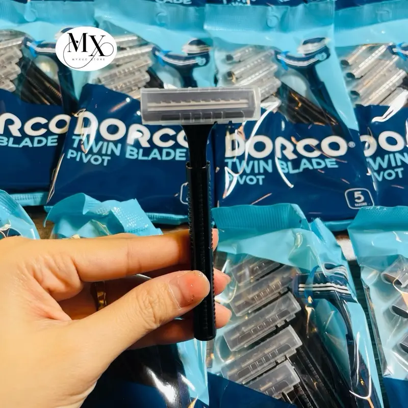 Set 5 Dao Cạo Râu DORCO Sắc Bén Tiện Lợi 0