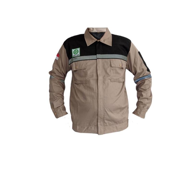 BAJU PROYEK KEREN / BAJU KERJA PRIA PROYEK COKSU HITAM Wearpack Safety 2