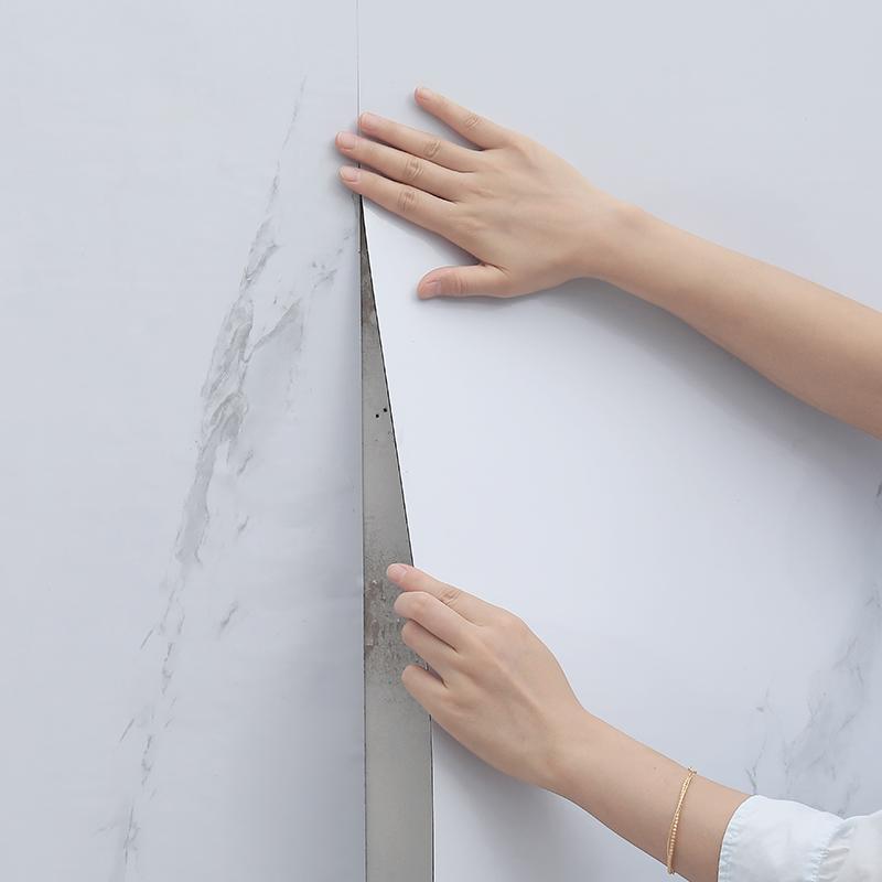 Marble Pattern Wall Sticker, Self-adhesive Wallpaper, Waterproof Wall Decor for Home Living Room Bedroom 4