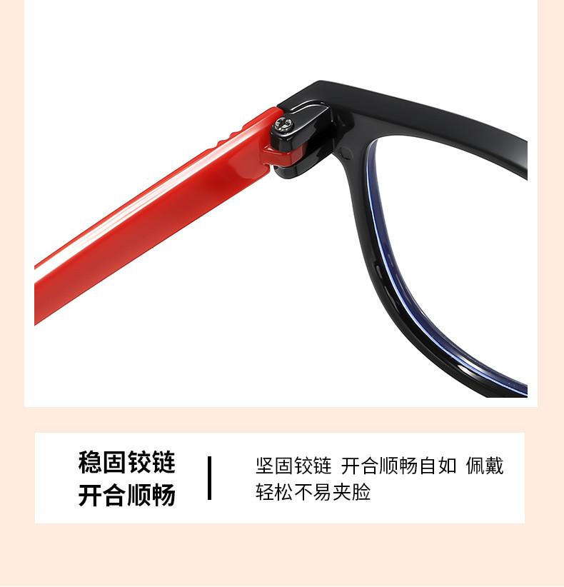 Product Introduction of 2024 New Fashionable Children's Anti Blue Light Small Frame Computer Non Degree Children's and Girls' Decorative Glasses 19