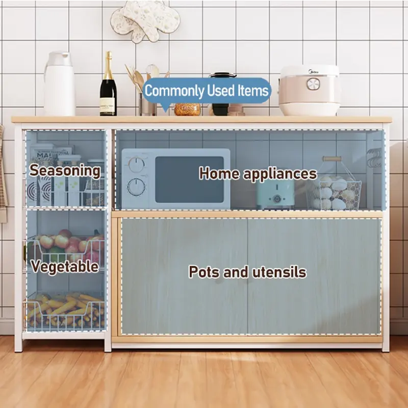 etife Rak Dapur / Meja Dapur / Meja Kompor 2 Tungku / Lemari Dapur / Rak Oven / Rak Microwave / Minimalis 4