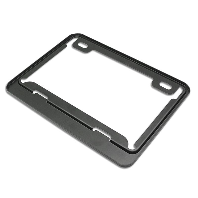 Visual Reference: Aluminum License Plate Frame Motorcycle License Plate Holder
