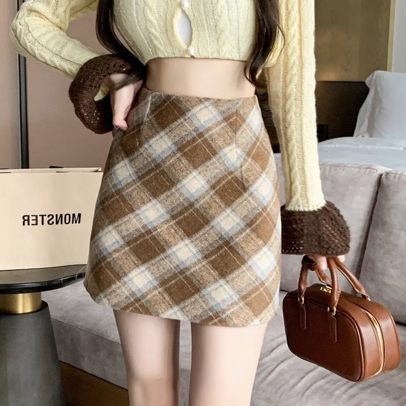 XẢ KHO NGHỈ TẾT chân váy kẻ caro ép mùng 2