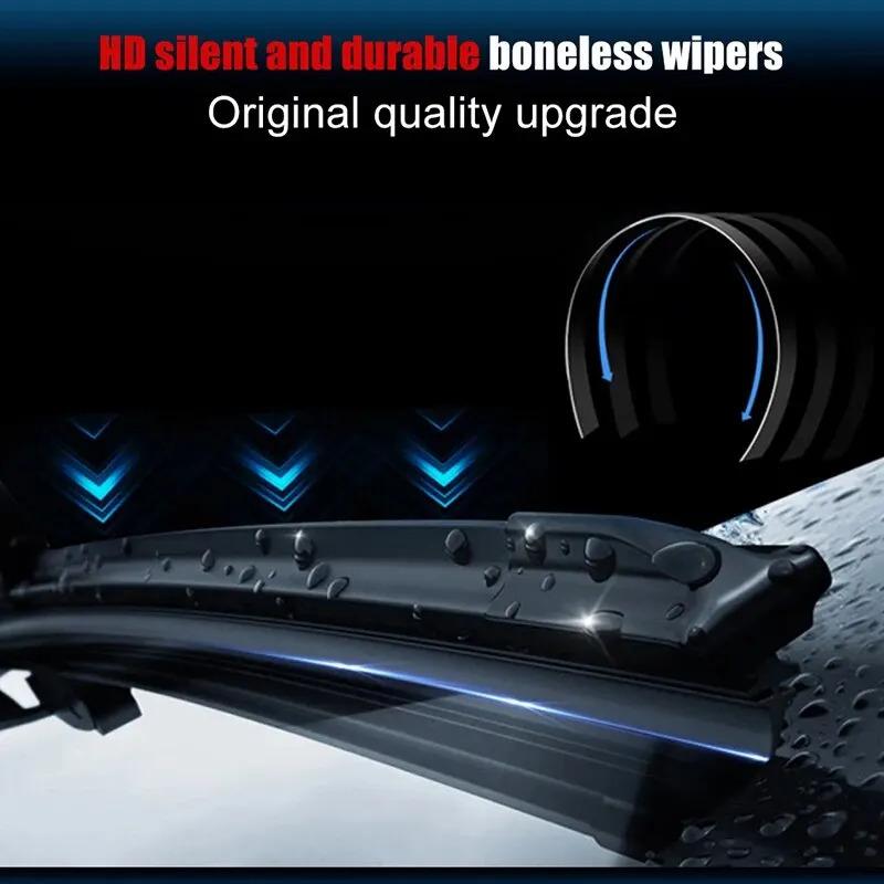 6mm Car Wiper Blade Refill Strips Car Wind Hero Rubber Strip Wiper 14 "16" 17 "18" 19 "20" 21 "22" 24 "26" 28 "Frameless Wiper Accessorie 1