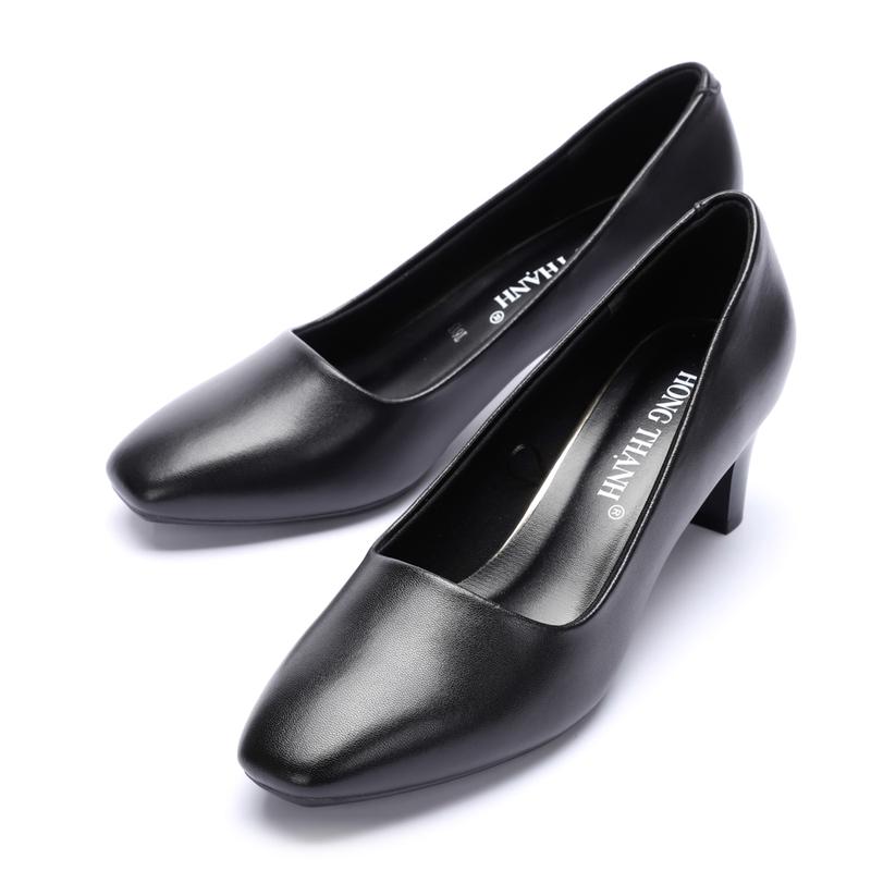  HỒNG THẠNH - GIÀY BÍT NỮ CLASSIC ĐẾ TPR KHÔNG TRƠN TRỢT CHẤT DA MỀM MẠI ĐỘ CAO 5CM - 1881 