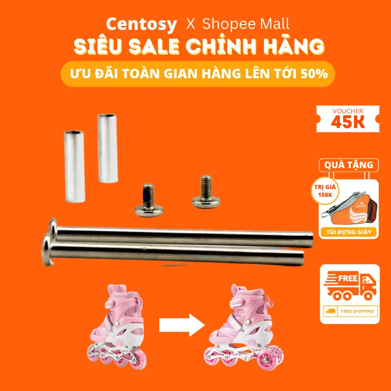 Bộ Ốc Chuyển Đổi Giày Patin 1 Hàng Thành 2 Hàng Chất Lượng