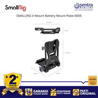 Gambar SMALLRIG 4505 V-Mount Quick Release Mounting Plate Power Supply V-Lock Battery Video Rig dari Sentra Digital Kota Surabaya 3 Tokopedia