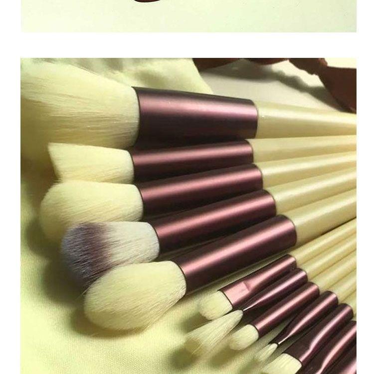 Product Introduction of Makeup Brush Suit Eye Shadow Blush Face Powder Highlight Repair Lip Brush Beauty Tools 5