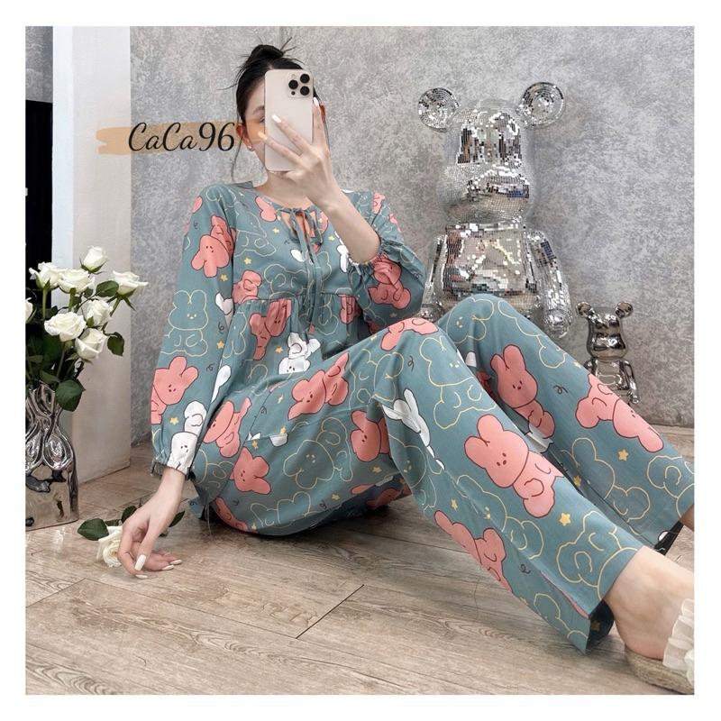 Đồ bộ tole nữ bộ lanh mặc nhà VNXK F21 Hàng thiết kế cổ nơ PHOM TO babydoll ,siêu xinh mềm mỏng nhẹ. 8