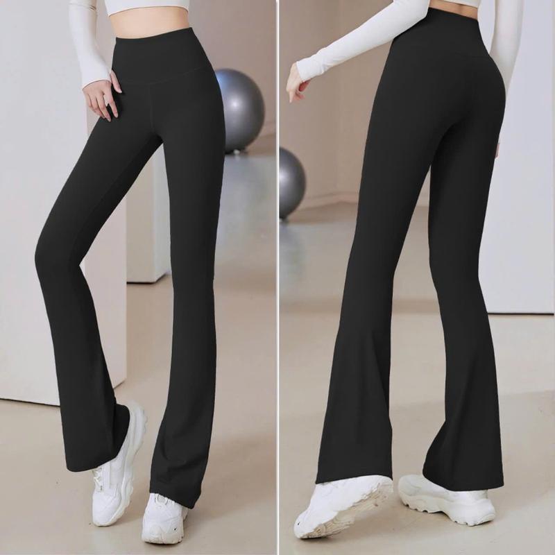 Quần legging, Quần loe cạp cao tập gym yoga thể thao tôn dáng EoSport chất đẹp QC Q16 Chạy Bộ Chạy Bộ