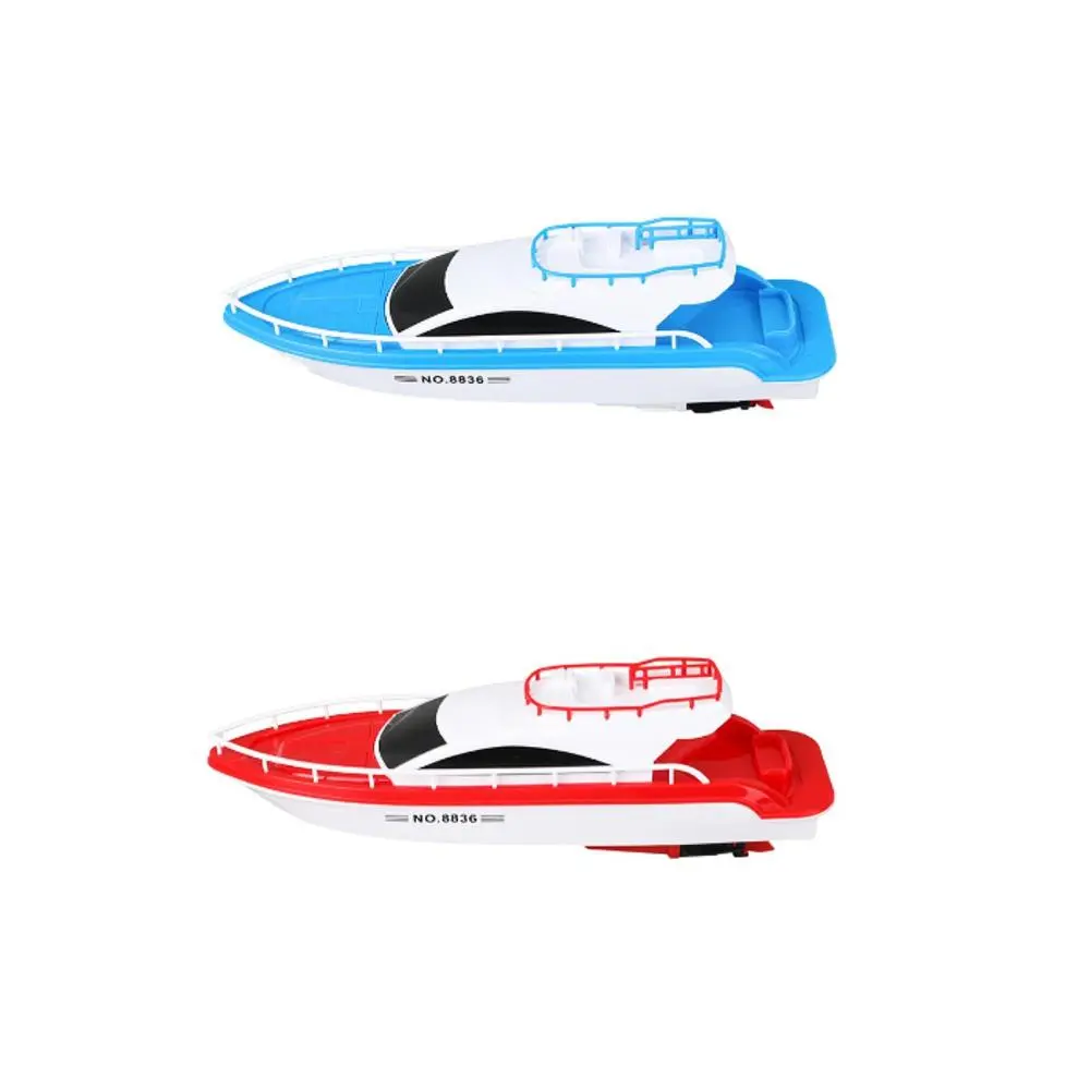 Electric Speedboat Toy,Baby Bath Toy,Party Favor,Water Toy Portable Bath Boat Toy Yacht Toy for Children Birthday Gift