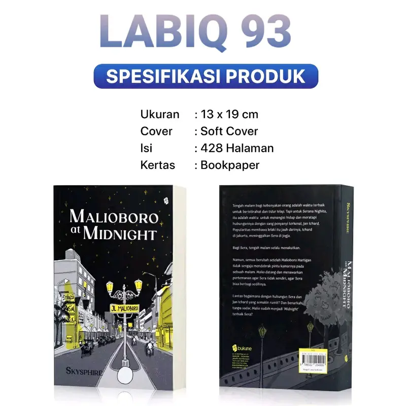 READY BUKU MALIOBORO AT MIDNIGHT Soft Cover