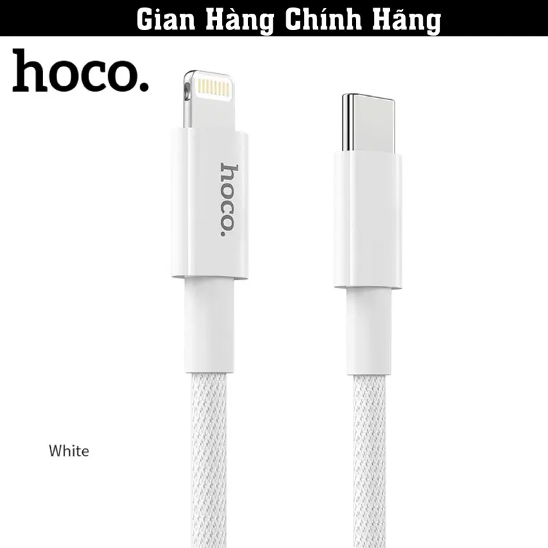 Cáp Sạc Nhanh Hoco X56 Chân Type-C To Lightning  Sạc Nhanh 20W Cho iPhone 8/X/Xs/Xsmax/11/12/13/14 Series, Cáp Bọc Dù Bền Bỉ, Thiết Kế Nhỏ Gọn, Sạc Ổn Định, Bảo Hành 12 Tháng Chính Hãng Hoco Phụ Kiện Usb