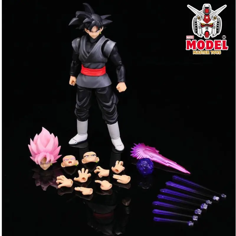 SHF Mô hình Hành Động Chất Lượng Cao "Black Goku - Dragonball Super - 7 Viên Ngọc Rồng" (BL) Đồ Chơi Có Khớp Toys Mô Hình Anime Manga Mô Hình Trang Trí Sưu Tầm Trưng Bày 4