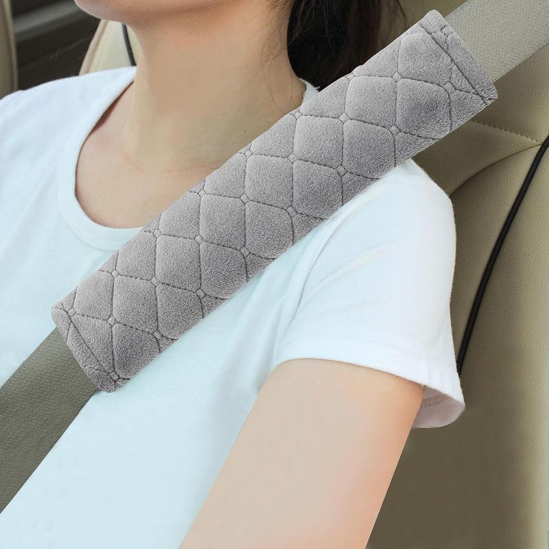 Car Seat Belt Covers, 2 Counts Soft Car Seat Belt Shoulder Pads, Universal Seat Belt Shoulder Pads, For All Cars And Backpacks 2