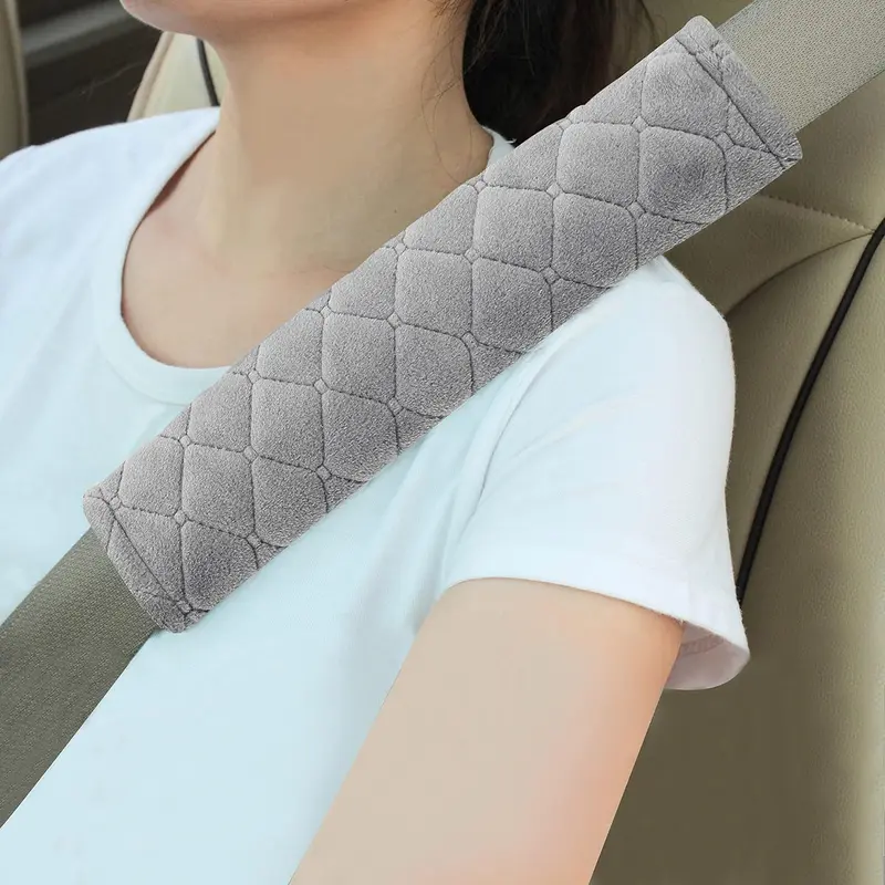 Car Seat Belt Covers, 2 Counts Soft Car Seat Belt Shoulder Pads, Universal Seat Belt Shoulder Pads, For All Cars And Backpacks 2