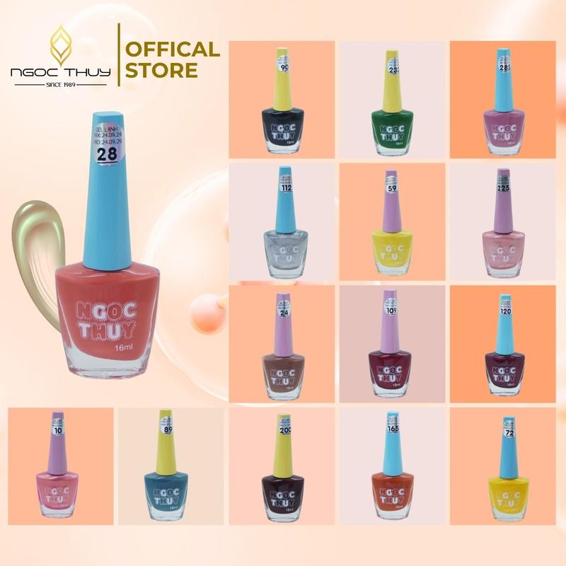 Gel Lạnh NT18 - Màu Sắc Thịnh Hành - Sơn Móng Tay Gel Lạnh Không Hơ Máy Ngọc Thuỷ Nail - 16ml