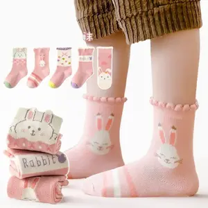 IMPORT Kaos Kaki Anak Perempuan Premium Kelinci / Kaos Kaki Anak Cewek Import