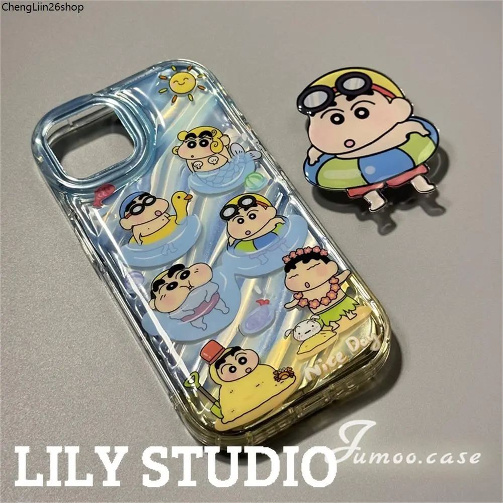 แนะนำ        เคสโทรศัพท์มือถือ TPU แบบนิ่ม ลายการ์ตูนชินจัง มีป็อบอัพ สําหรับ IPhone 11 14 Pro Max 15 13 Pro Max 12 IPhone X XS XR XS Max