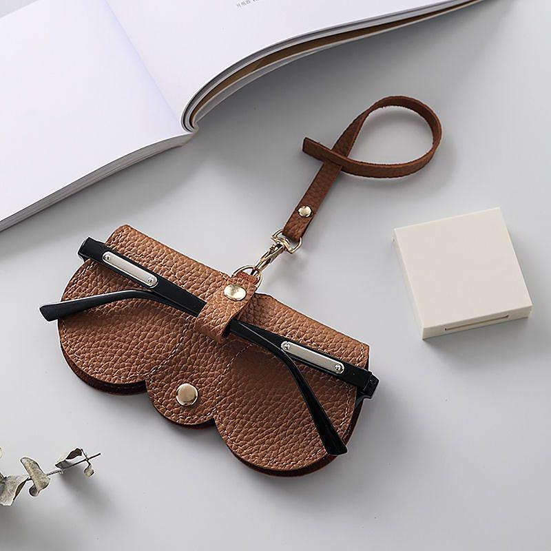 Product Introduction of Convenient Anti Pressure Glasses Bag PU Leather Spectacle Case Sunglasses Storage Hanging Bag Glasses Case Protective Cover 27