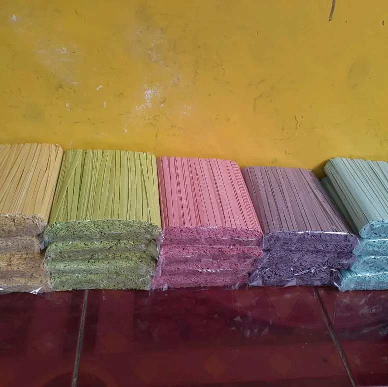 ArSan - Mie Gepeng Warna Mix 500gr Bebas Susu Organik Noodles Food 3