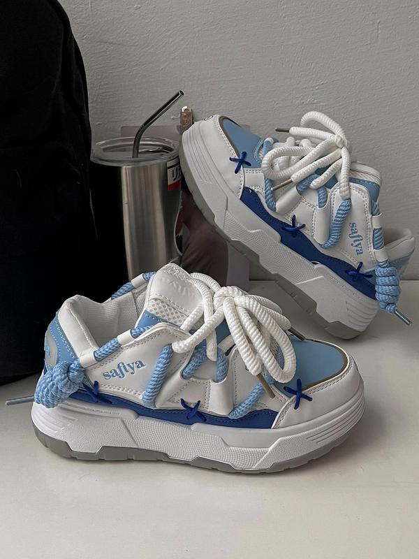 Casual Patchwork Round Comfortable Shoes Casual Patchwork Round Comfortable Shoes