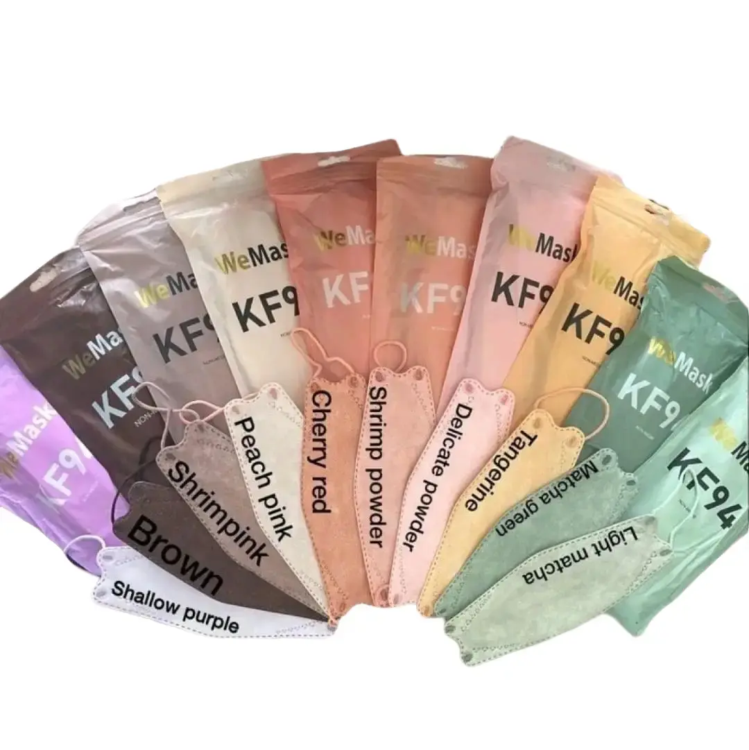 MASKER SUPER MURAH KF94 WARNA WARNI KF94 4PLY ISI 10-50 PCS
