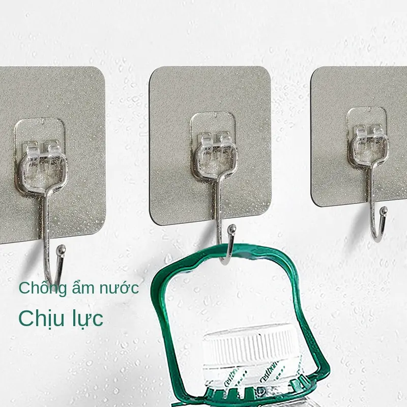 Móc Hút, Siêu Mạnh, Gói 10 Chiếc, Thích Hợp Treo Liền Mạch Treo Tường