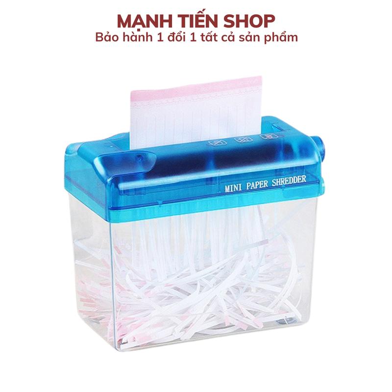 Máy huỷ tài liệu - Máy cắt giấy Shredder A4 A6 USB cắt tự động phù hợp cho văn phòng gia đình