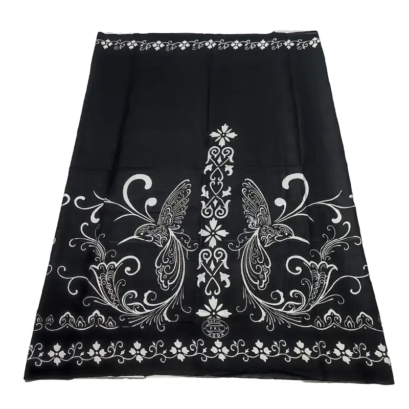 Sarung Batik Santri Remaja Wanita Printing goyor/ Rayon Putri Motif Burung Kolibri Muslim Pekalongan 0