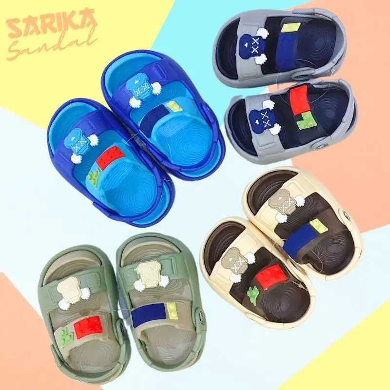 Dulux 650 D E Sandal Lego Sandal Karet Lego Anak Sandal Karakter Lego Sandal Dulux Lego Sandal Dulux Lego Anak Sandal Anak Laki-Laki Lego Sandal Mainan Lego Anak 1